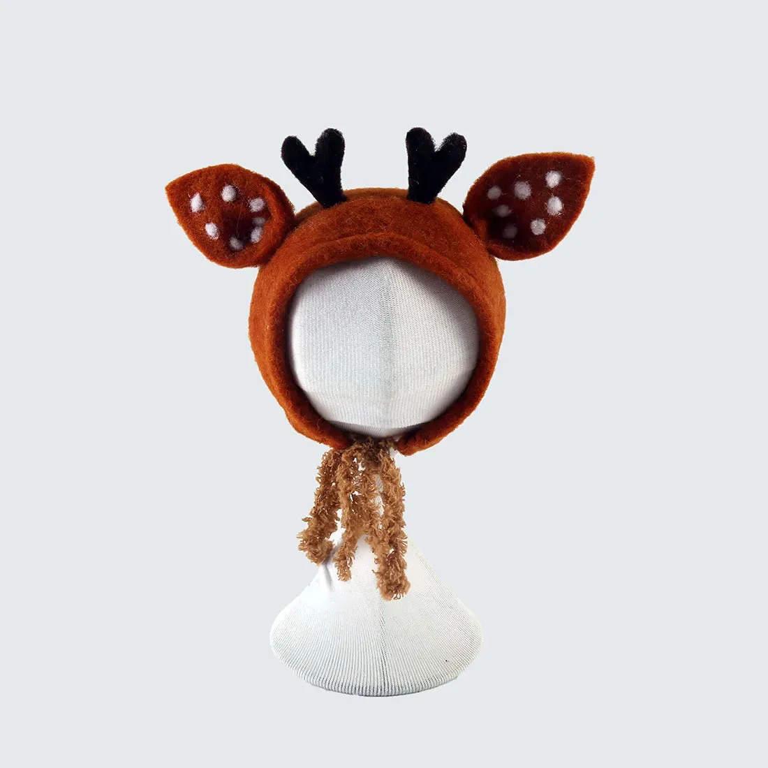 Newborn Wool Bunny and Deer Bonnets Photography Props