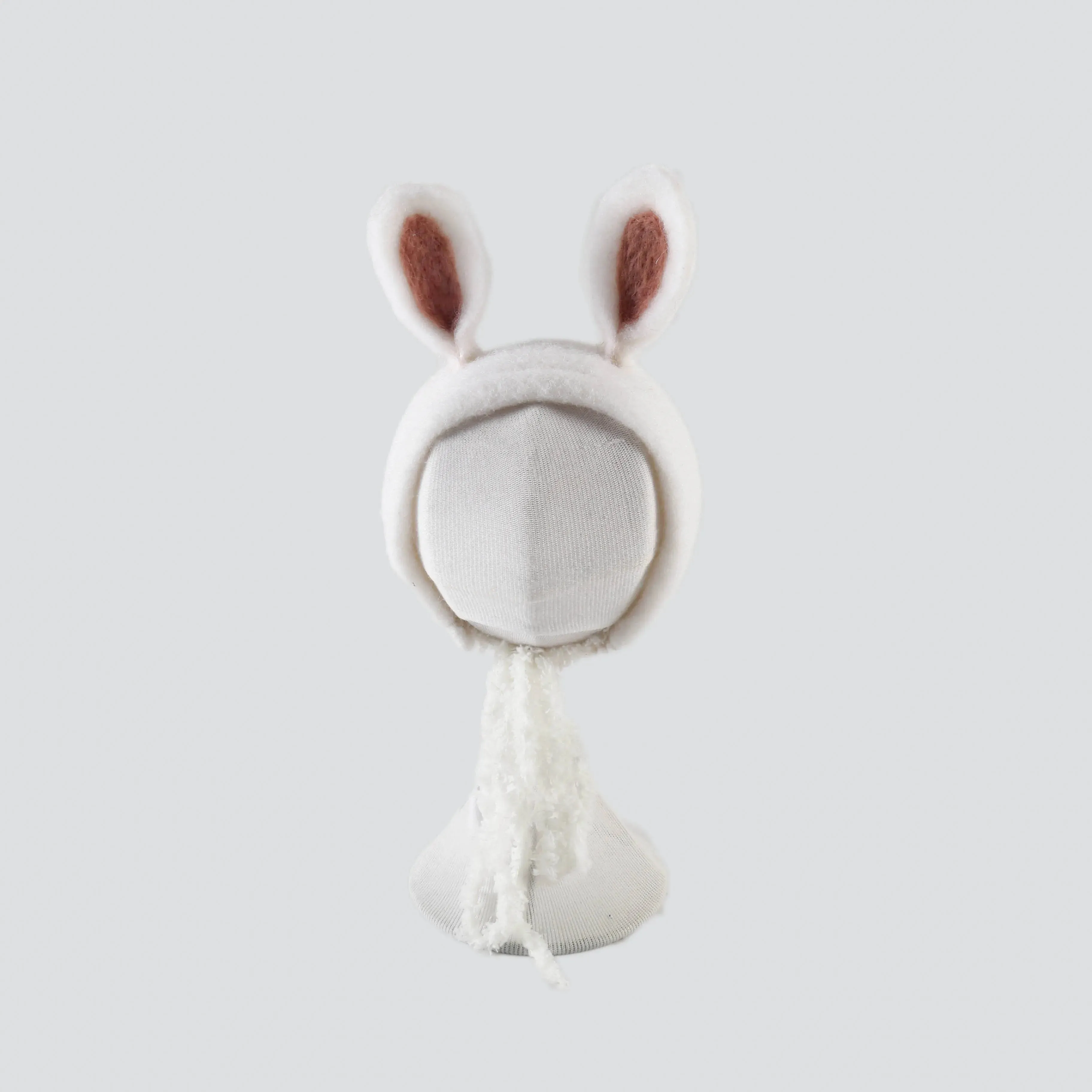 Newborn Wool Bunny and Deer Bonnets Photography Props