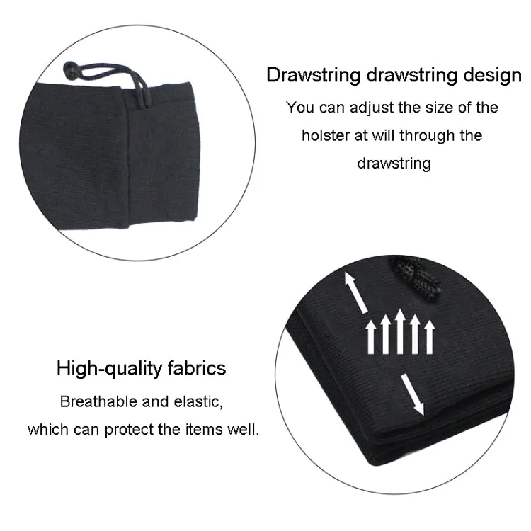 Outdoor Hunting Knit Dust Cover Storage Bag, Size: 40cm Brown