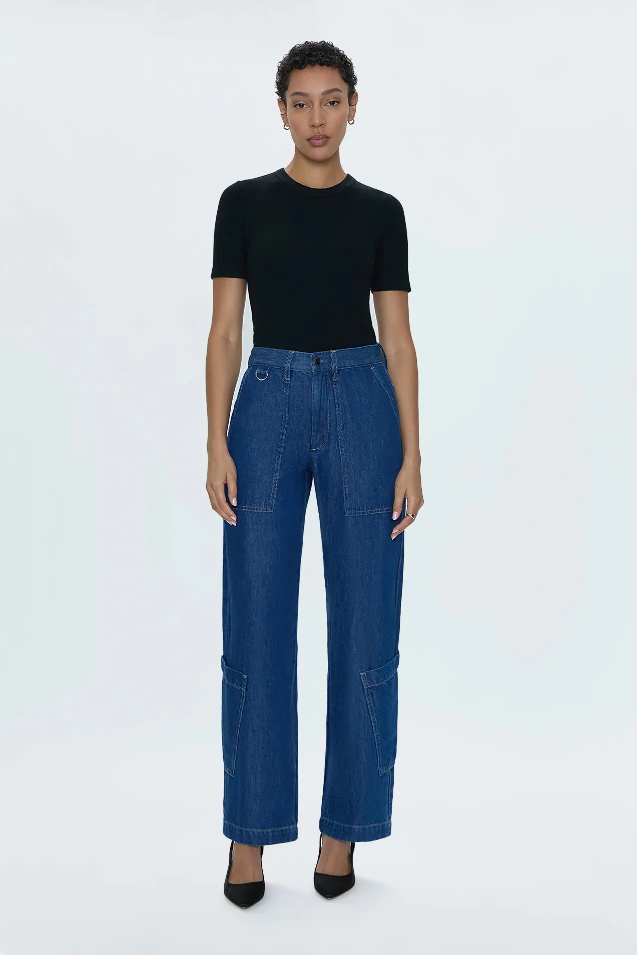PISTOLA - BENTON CARGO DENIM PANT BRYANT