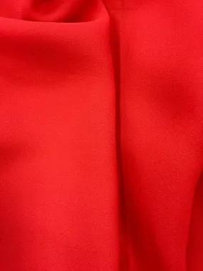 Poly Double Georgette - 60-inches Wide New Red