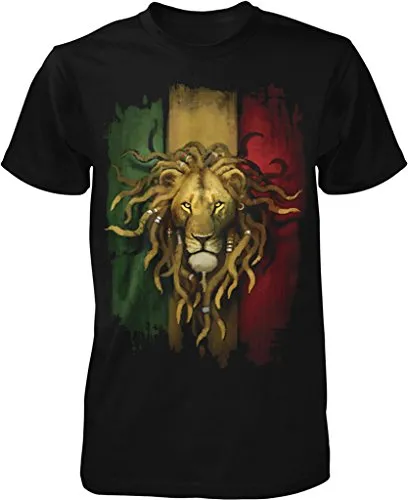 Rastafarian Lion Men's T-Shirt