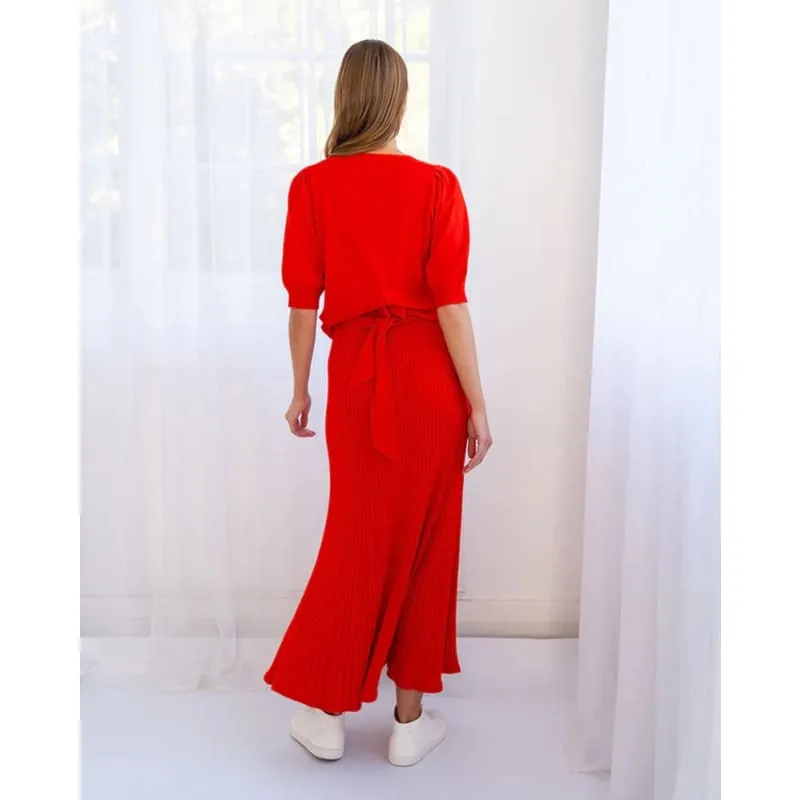 Rebecca Knit Skirt | Poppy