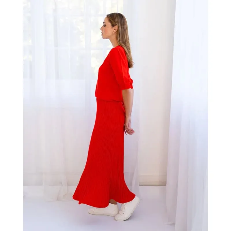Rebecca Knit Skirt | Poppy