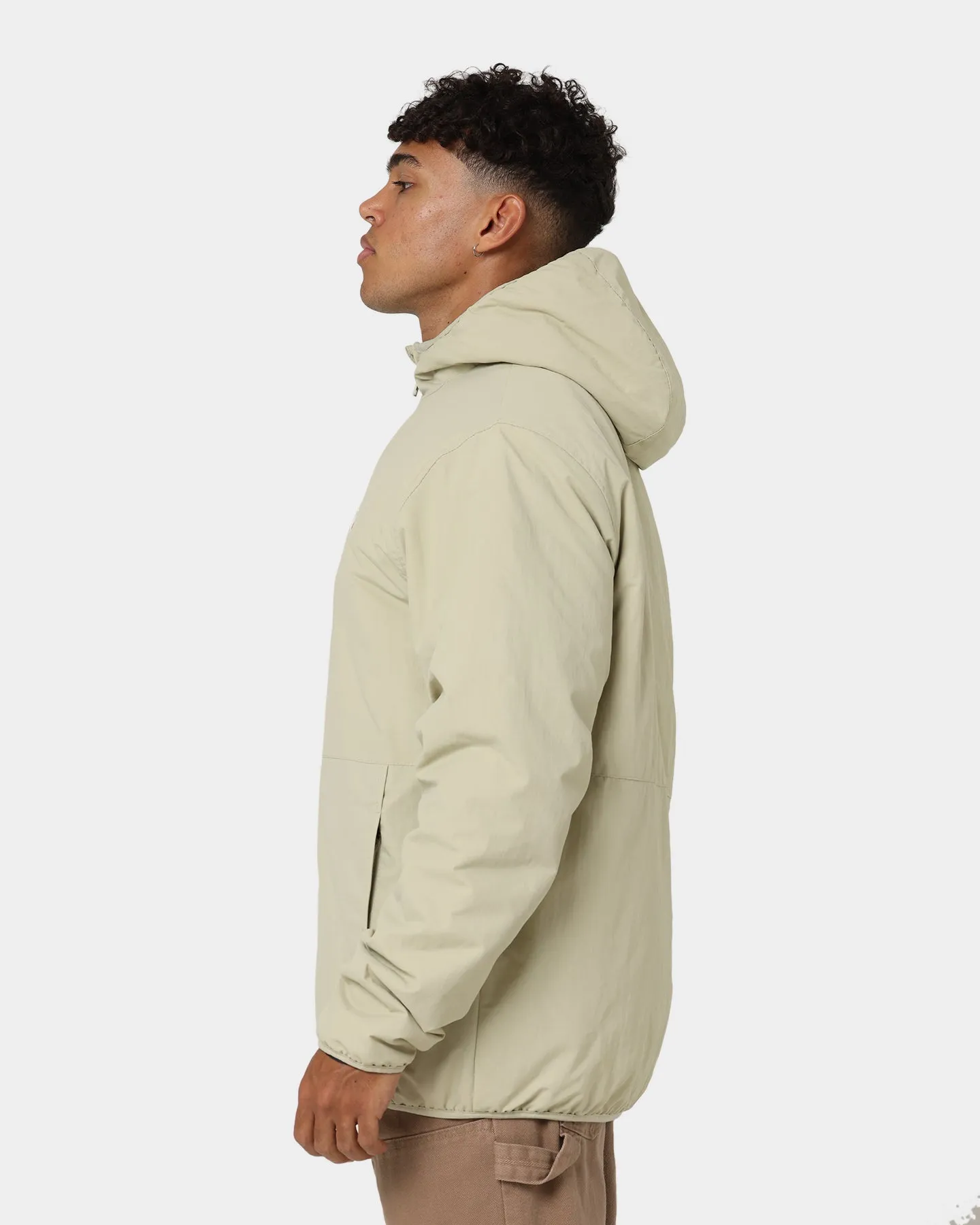 Stussy Graffiti Nylon Hooded Jacket Cement