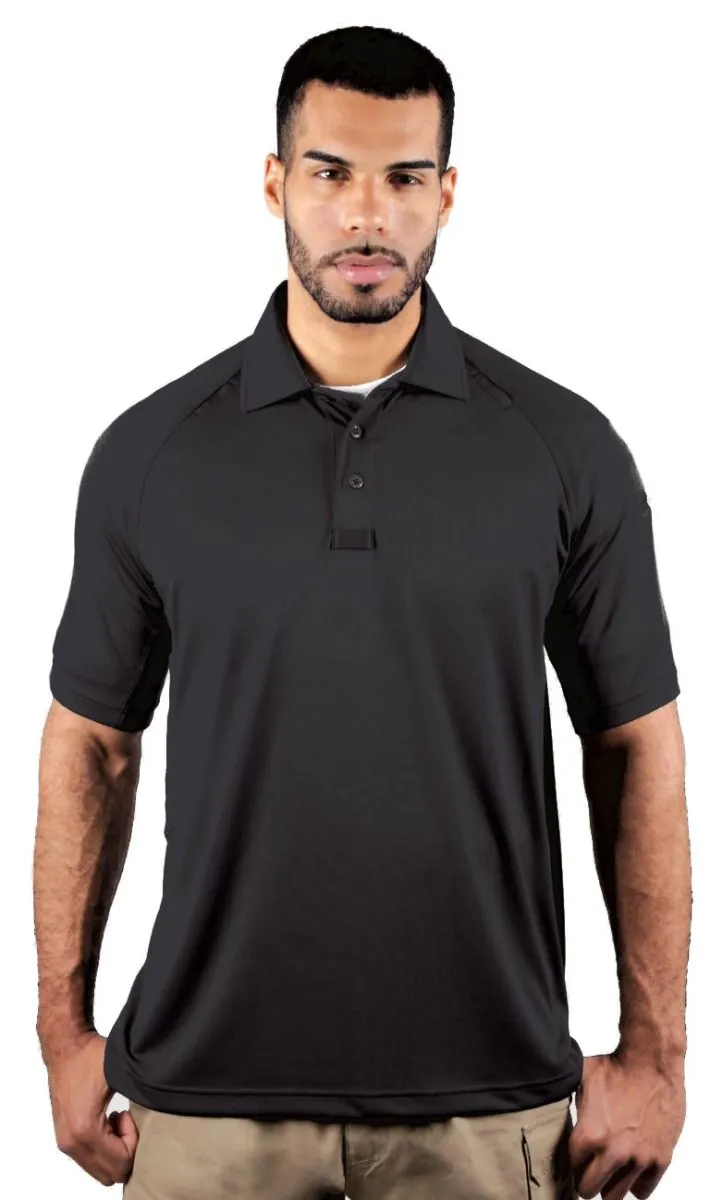 Tactical Jersey Knit Short Sleeve Polo Shirt