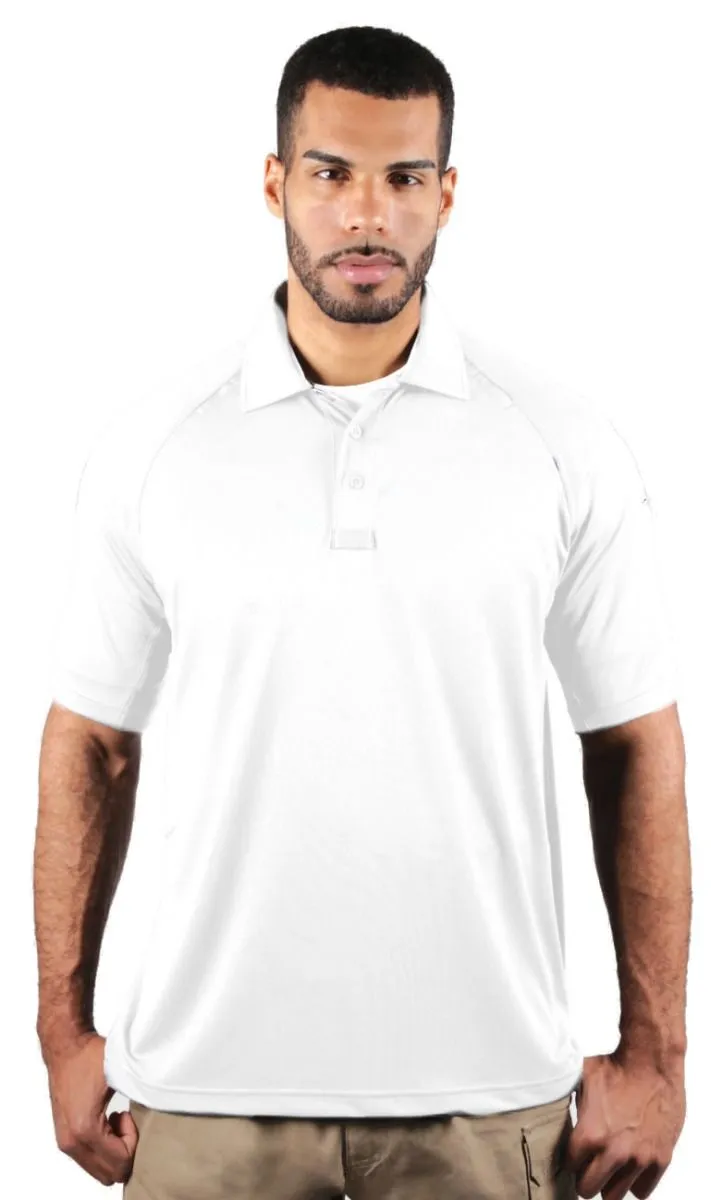 Tactical Jersey Knit Short Sleeve Polo Shirt