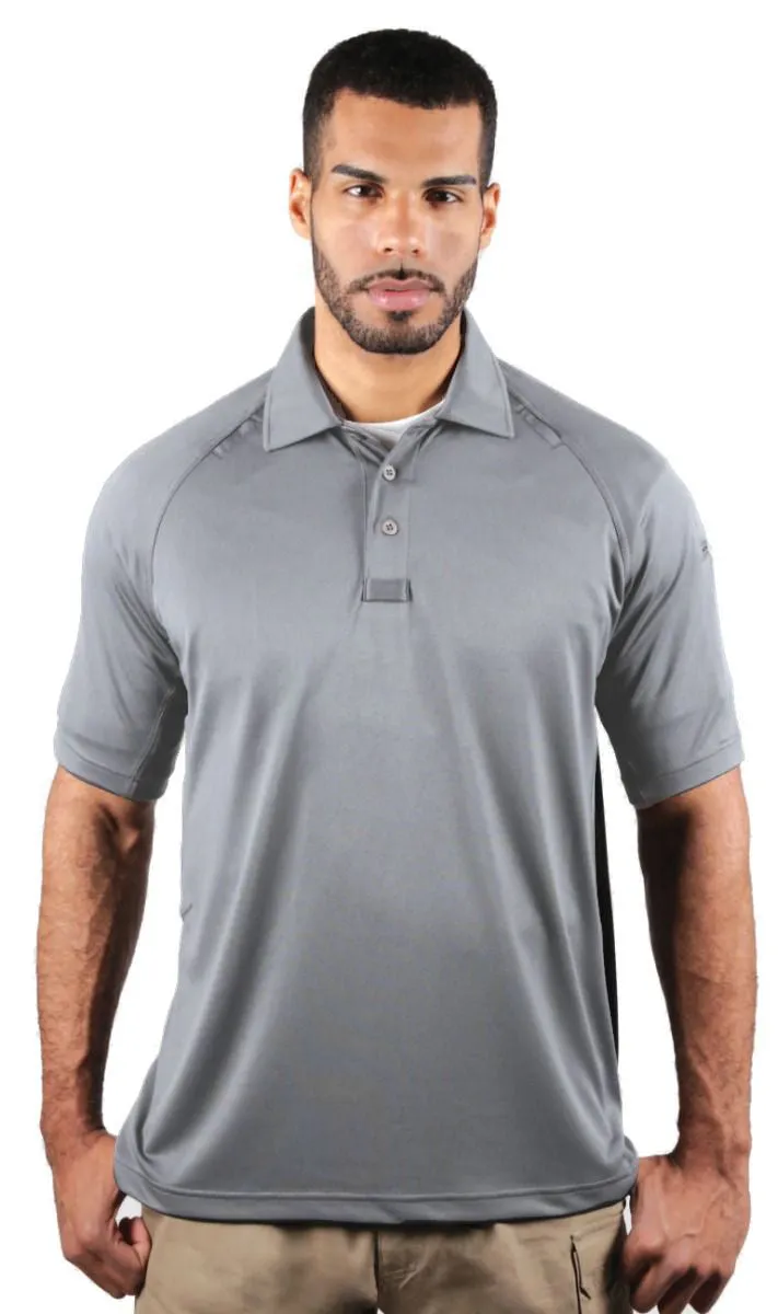 Tactical Jersey Knit Short Sleeve Polo Shirt