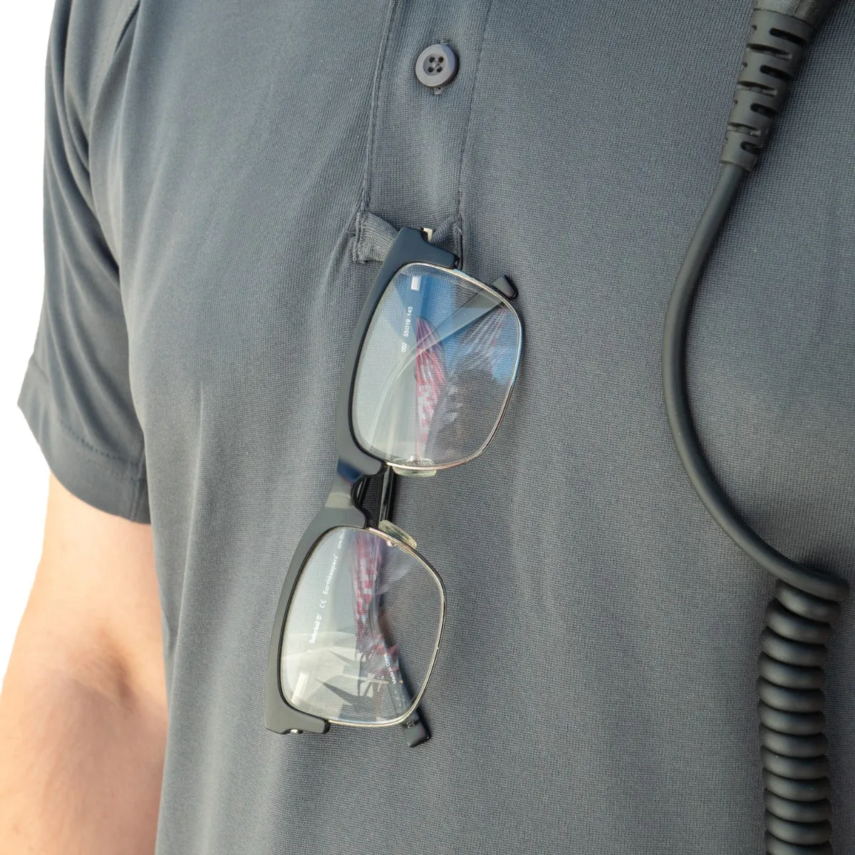 Tactical Jersey Knit Short Sleeve Polo Shirt