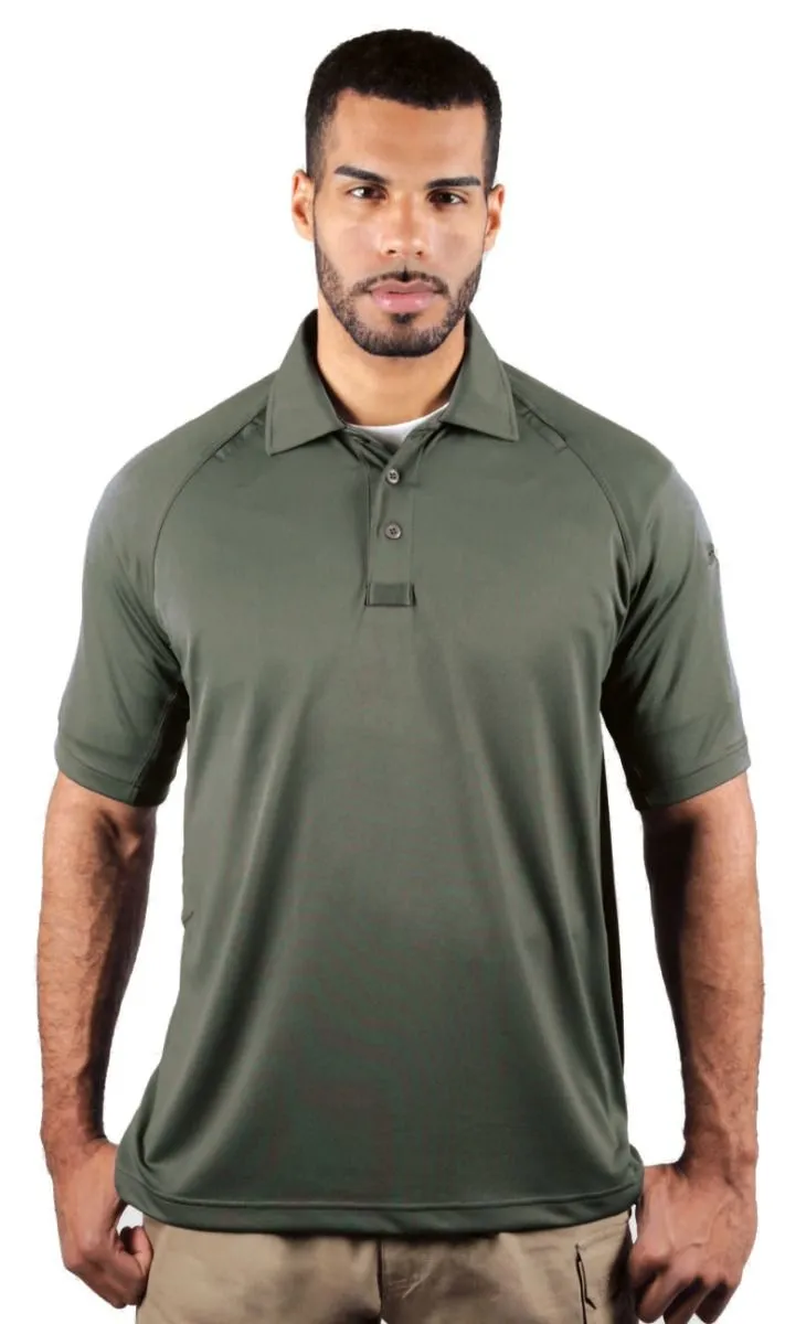 Tactical Jersey Knit Short Sleeve Polo Shirt
