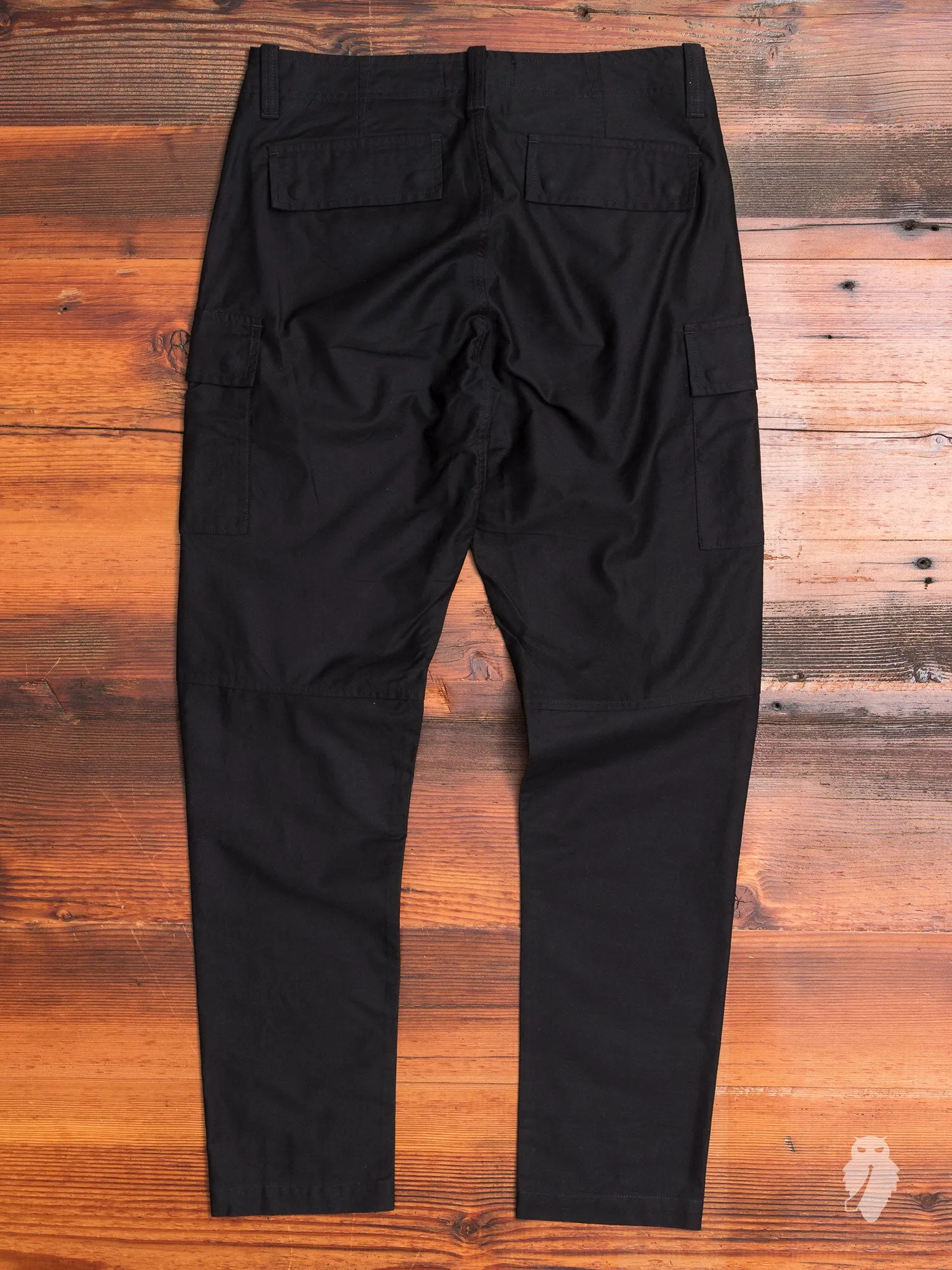 Utility Cotton BDU Pants in Black