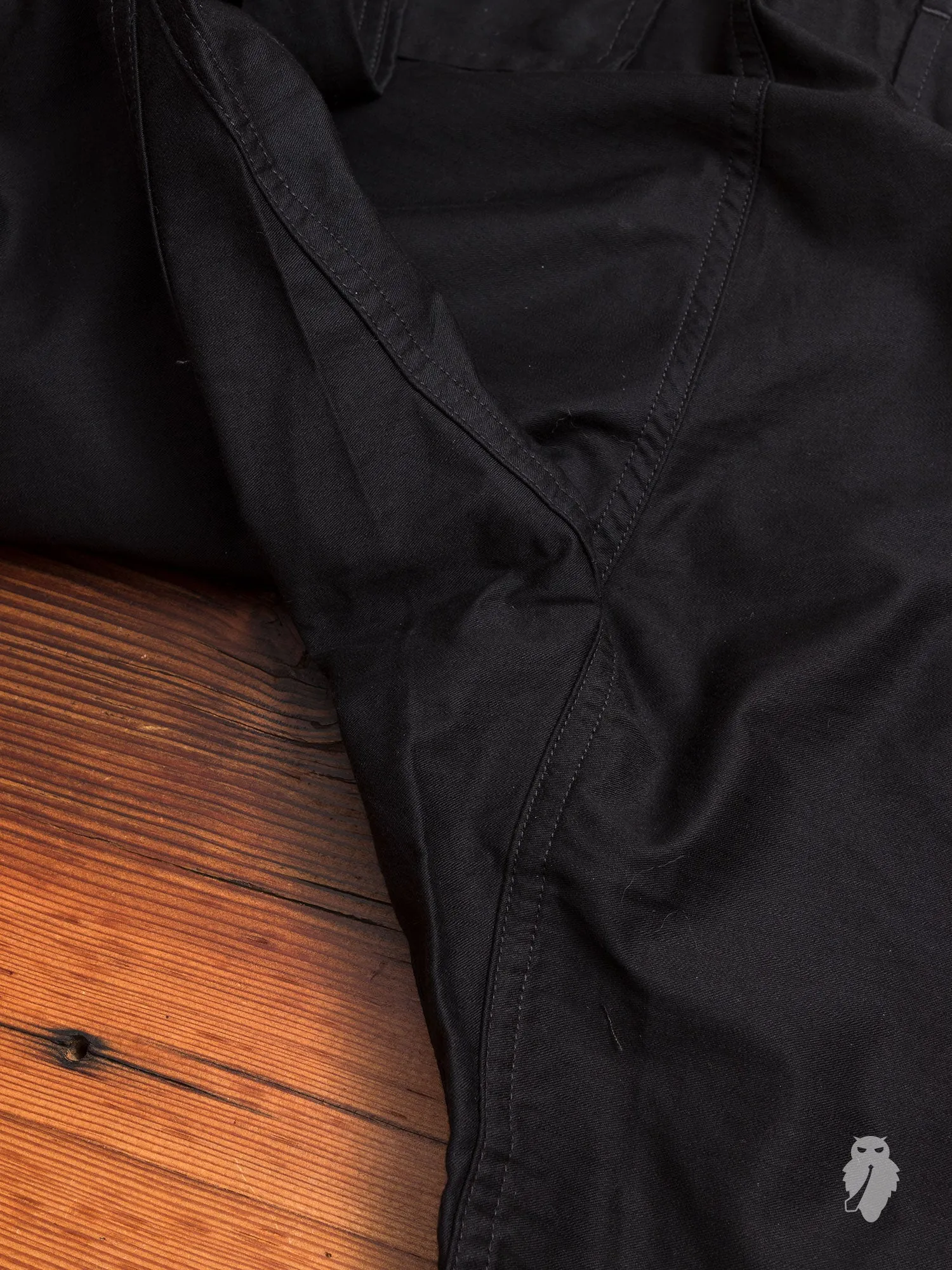 Utility Cotton BDU Pants in Black