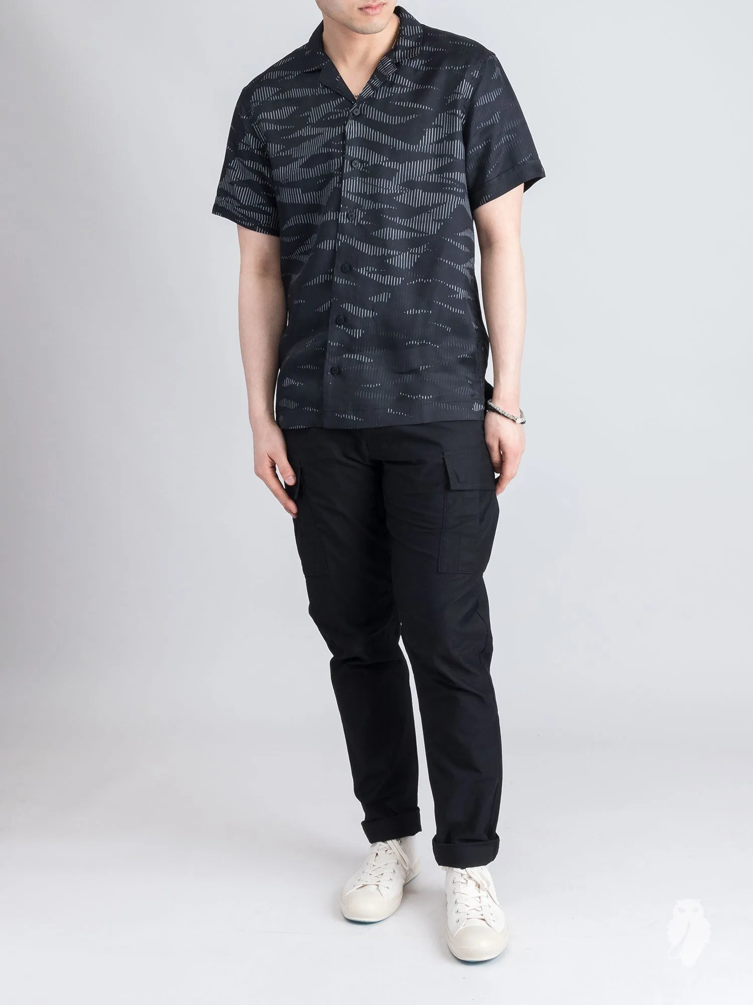 Utility Cotton BDU Pants in Black