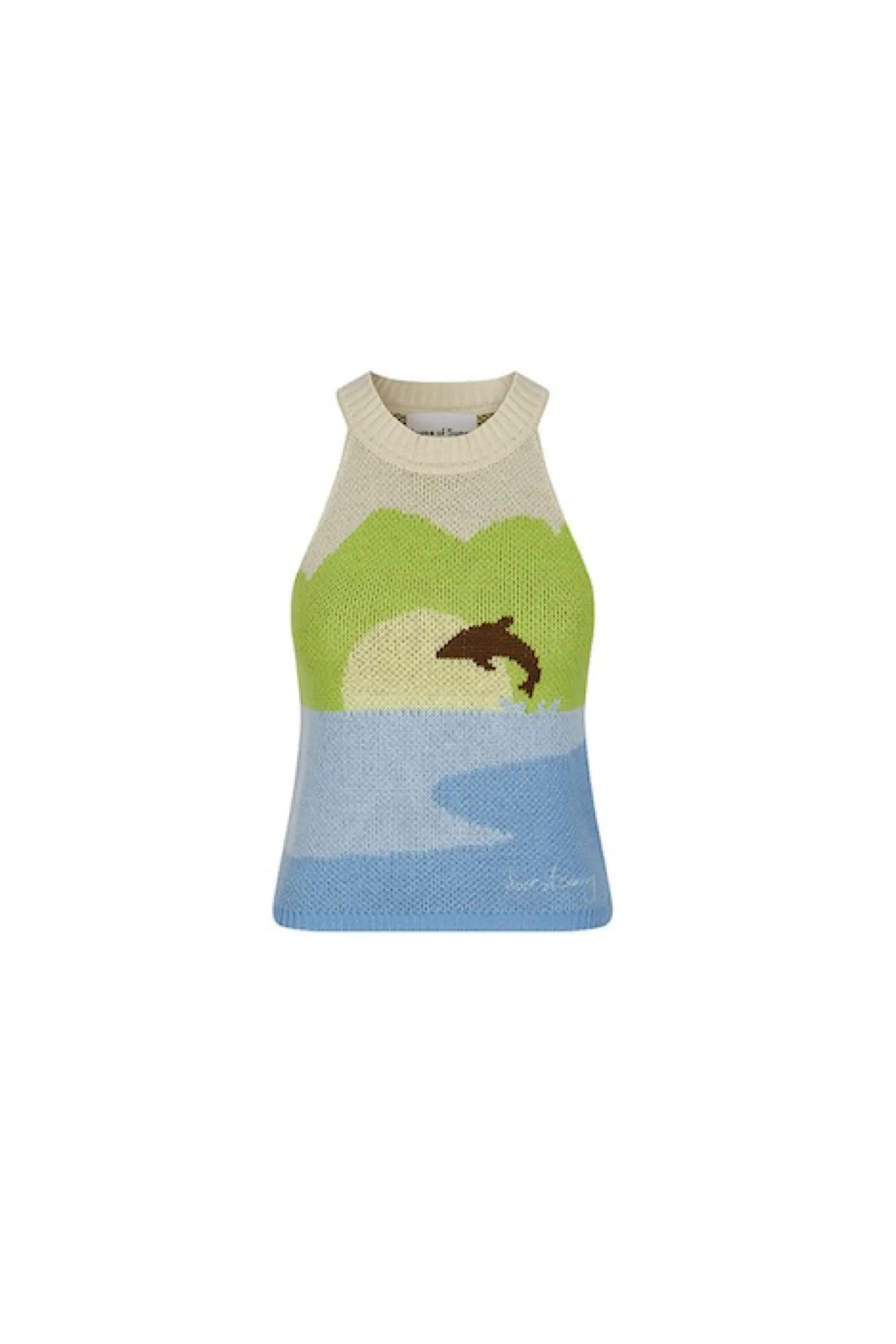 Wave Rider Halter Top